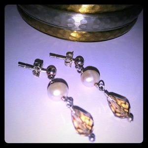 Lori Lori Light Colorado Topaz Swarovski earrings